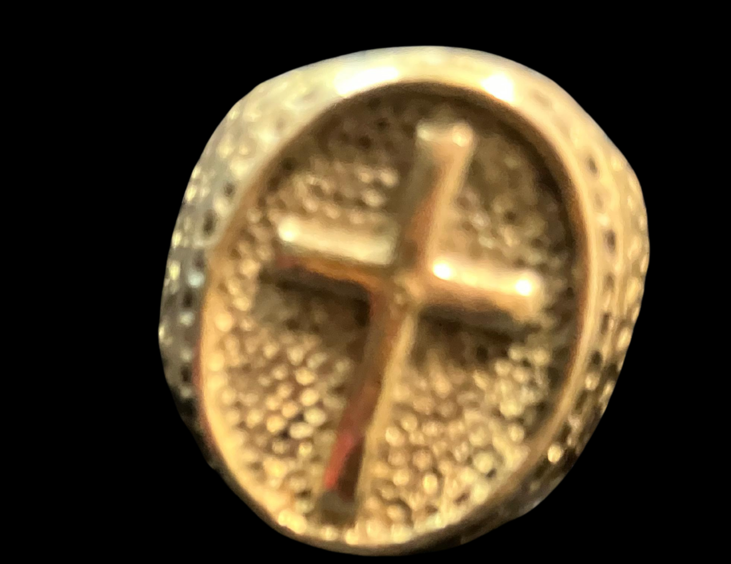 Gold Touch Orlando – Handmade 24K Gold Plated Holy Cross Ring