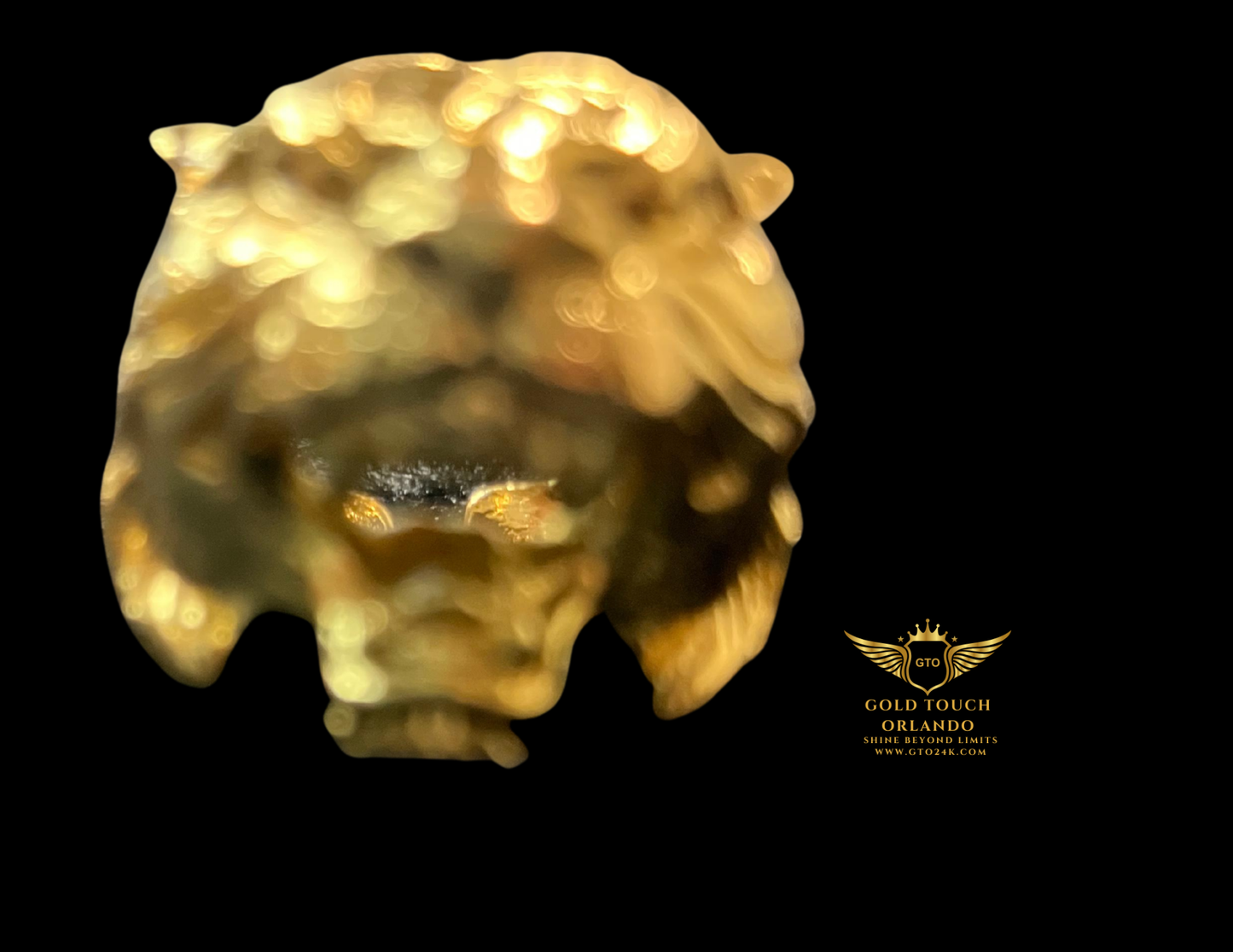 Gold Touch Orlando – Handmade 24K Gold Plated Vintage Punk Adjustable Tiger Ring