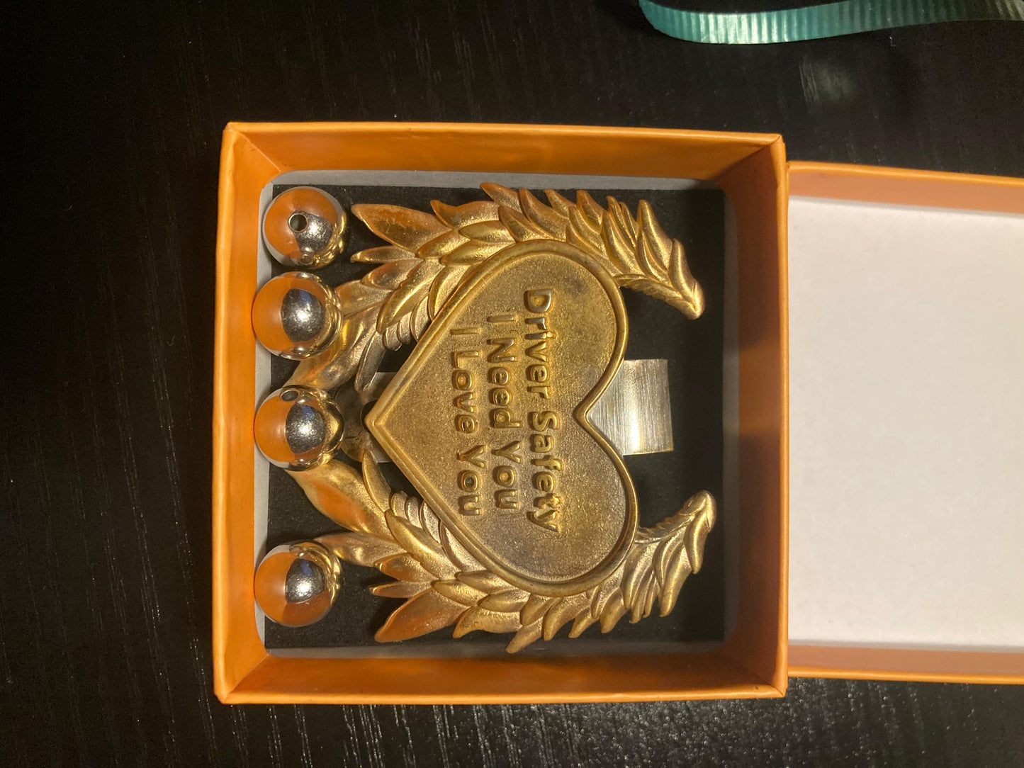 Guardian Angel Visor Clip  for Cars (24k Gold plated)