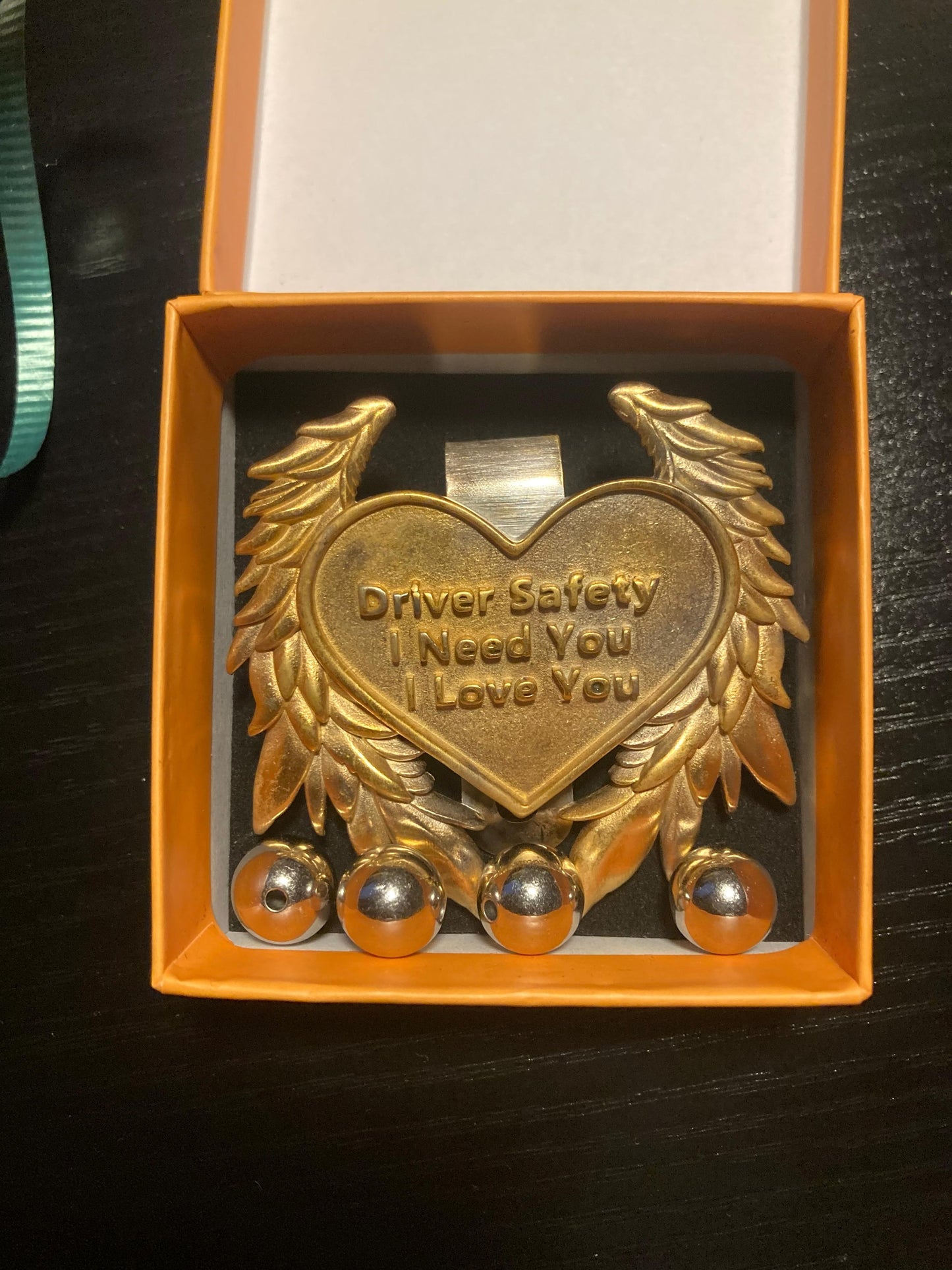 Guardian Angel Visor Clip  for Cars (24k Gold plated)